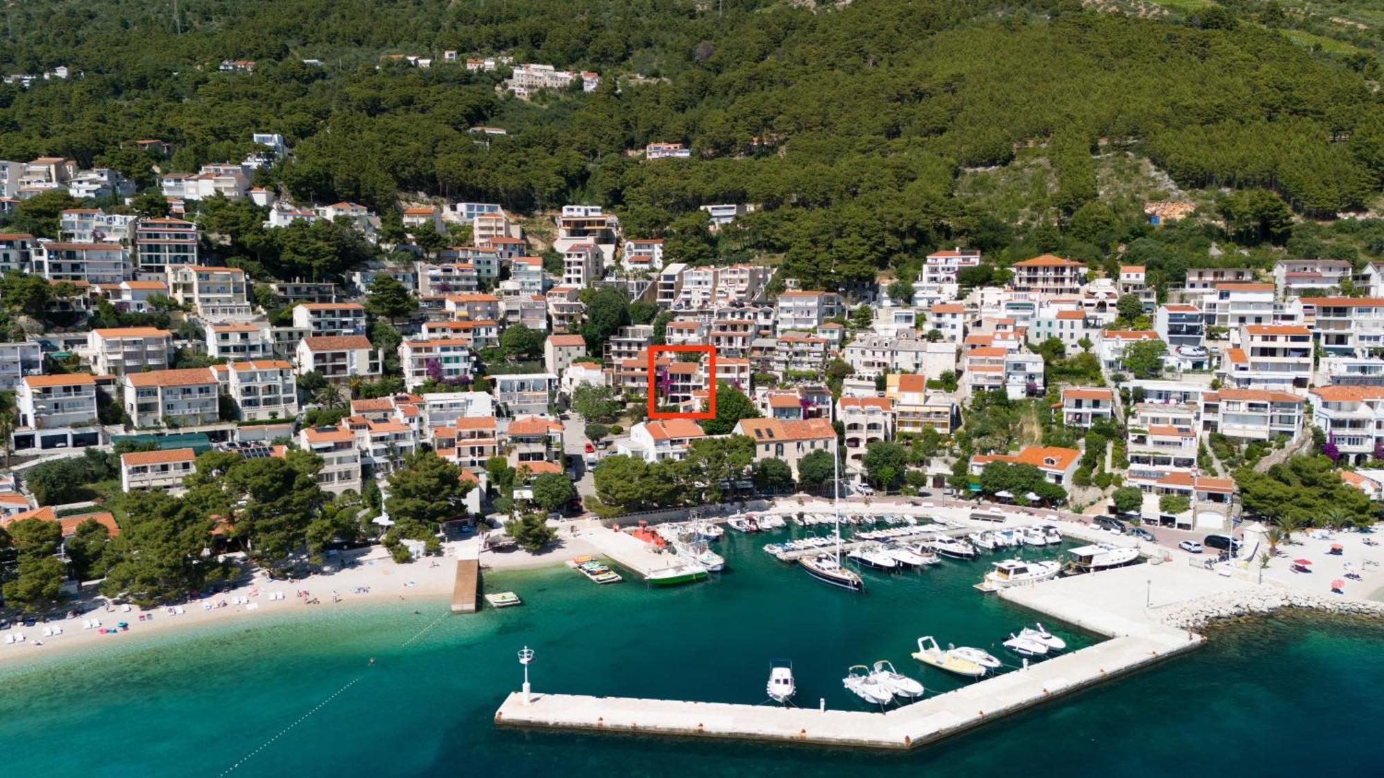 Villa Sokol Brela Exteriér fotografie